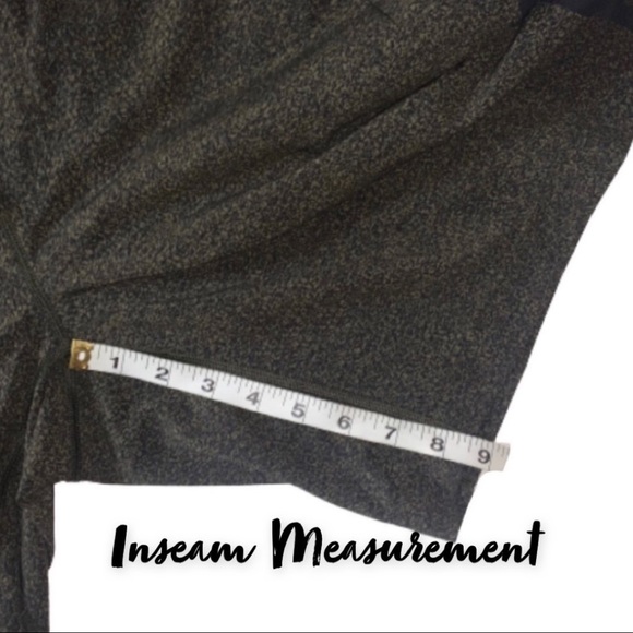 RARE Lululemon Pace Breaker Shorts XL Green Black - Picture 5 of 12